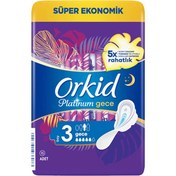 Resim Orkid Platinum Gece Hijyenik Ped 16'lı 