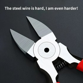 Resim Willowhaven 6 Inç İnce Ağız Kargaburun Penseler Dayanıklı Alaşım Çelik Yalıtımlı Tutamak 