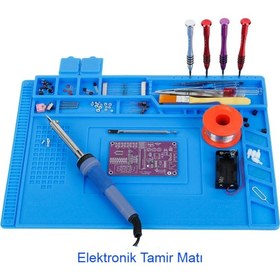 Resim MDS Silikon Tamir Matı 500 C Isıya Dayanıklı S-160 Onarımda Devrim Yaratın İşinizi Kolaylaştırın Pedi 