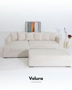 Resim Velura Home & Living Yumi Köşe Takımı - Fitil Kumaş 