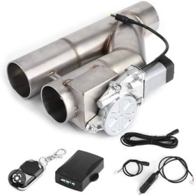 Resim NESS EXHAUST SYSTEMS Cut Out Kumandalı Çatallı Paslanmaz Egzoz 