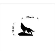 Resim SEÇ Uluyan Kurt Sticker Çok Amaçlı Sticker Etiket 