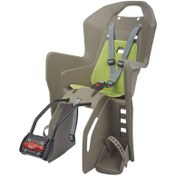 Resim Polisport Koolah Ff Bisiklet Kadro Bağlantılı Arka Çocuk Taşıyıcı Kahve - Yeşil 