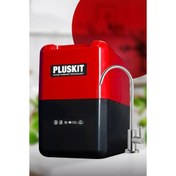 Resim Pluskit 8 Litre 15 Aşama Mineralli 75 GPD Su Arıtma Cihazı KS0010 