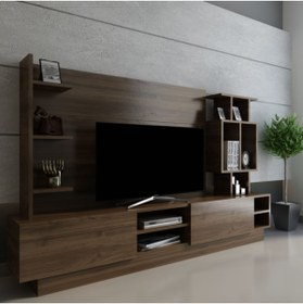 Resim Evbingo Sanat Tv Ünitesi X1013 Ceviz Ceviz 