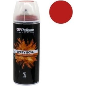 Resim Polisan Akrilik Sprey Boya Kırmızı Ral-3002 