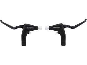 Resim Shimano Alivio BL-T4010 3 Parmak Sağ-Sol V-Fren Kolu Seti Siyah + SM-PM40 