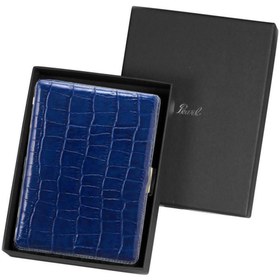 Resim Pearl Japan Cosmos Croco Mavi Deri 9’lu Sigara Tabakası 