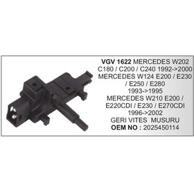 Resim Geri Vites Musuru Mercedes W202 W124 W210 504626989 