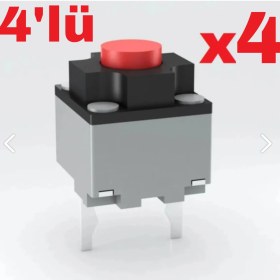 Resim Kailh Silent Mouse Switch 4'lü Sessiz Fare Butonu 