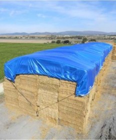 Resim Branda 4x60 m Mavi Branda Çit Balkon Brandası Gölgelik Branda 