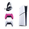 Resim Sony Playstation 5 Slim + 2. Pembe Dualsense + Pulse 3D Kablosuz Kulaklık (İthalatçı Garantili) 