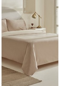 Resim Karaca Home Basis %100 Pamuk Çift Kişilik Nevresim Takımı Bej Bej 