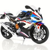 Resim Maisto 1:12 Ölçeği için BMW Crafted Süpermotos Modeli - Çinko Alaşımlı Çerçeve ve ABS Aerodinamik Gövde, Premium Döküm ile Plastik Taban, Kırmızı/Beyaz/Mavi Detaylar, Manuel İşletim, Masaüstü Gösterim için Koleksiyoncular, Motosiklet Modeli Kiti, Koleksiyon Modeli, Şık Tasarım, Detaylı El Sanatları, Motosiklet Modeli, Model Motosiklet, Koleksiyon Motosiklet Modeli, Oyuncak Motosiklet Modeli, Döküm Model Araba, Model Arabalar 