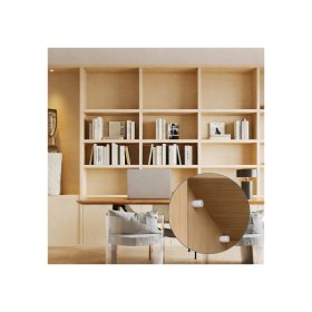 Resim DESIPHON Plastik Başlı Geçmeli Metal Raf Altı Pimi Dolap Içi Raf Tutucu Çivisi Beyaz 50 Adet 