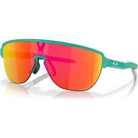 Resim Oakley Corridor Güneş Gözlüğü Matte Celeste Prizm Ruby Celeste 