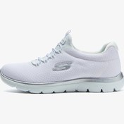 Resim Skechers 12980tk-wsl Summits Kadin Spor Ayakkabi 12980TK-WSL-R4834 Beyaz - Gümüş 
