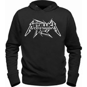 Resim Alfa Tshirt Metallica Kapşonlu Çocuk Sweatshirt 