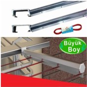 Resim Balkon Çamaşır Kurutma Askılıgı Kare Alüminyum 60x25 Balkon Çamaşır Kurutma Askılıgı Kare Alüminyum 60x25