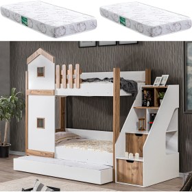 Resim Setay Eyfel Montessori Yavrulu Ranza + 2 Adet Comfort Yatak 