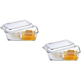 Resim Paşabahçe Frigo Bölmeli Kahvaltı Kabı, Kahvaltılık 2 Adet - 515481514 