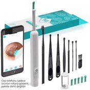 Resim Görsel Kulak Temizleme Çubuğu - Beyaz 8 Parçalı Set 