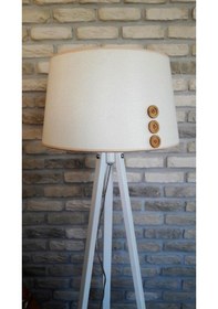 Resim Lambada Düğme Aksesuarlı,3 Ayaklı Lambader,Aydınlatma,Abajur(232633233) 