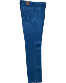Resim Gruva Erkek Regular Fit Normal Kesim Likralı Esnek Rahat Tensel İnce Yazlık Kot Pantolon Mavi 