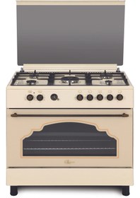 Resim GL GENERAL Desire GLF 9050RK Kuzine Rustik Krem Fırın 110 LT 