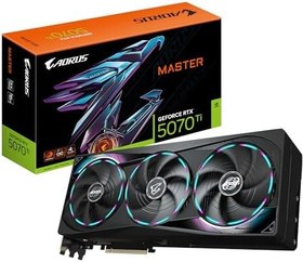 Resim GIGABYTE VGA NVIDIA 16GB GDDR7 RTX5070TI MASTER GV-N507TAORUS M-16GD 