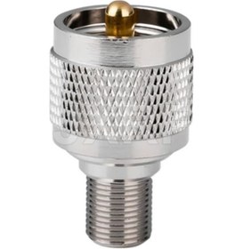 Resim Uhf Erkek-F Dişi Çevirici Konnektör 