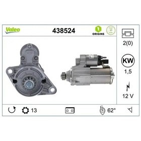 Resim Vw Cc B7 Mars Motoru 2.0 Tdi 2012-2016 Valeo 438524 