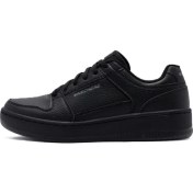 Resim Skechers Sport Court 92-Vistaway Memory Foam Mens Sneaker Hafızalı Taban Erkek Günlük Spor Ayakkabı Siyah 