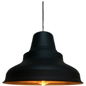Resim Riolight Retro Siyah Içi Sarı Tekli Metal Sarkıt (538294723) 