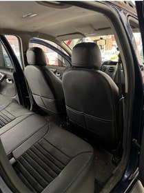 Resim Oto Koltuk Kılıfı - Dacia Duster 2013-2017 Arka Sırt 2+1 Uyumlu Model 
