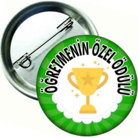 Resim Hediye Panayırı Öğretmenin Özel Ödülü Rozeti - 20 Adet 