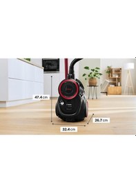 Resim Bosch BGS41POW3 700 W Mini Turbo Başlıklı Toz Torbasız Elektrikli Süpürge 