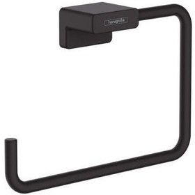 Resim Hansgrohe Addstoris Halka Havluluk Satin Siyah 