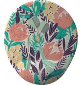 Resim Flipped Tulip Flowers Bilek Destekli Mousepad 