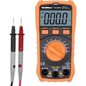 Resim VC205A Ölçü Aleti Multimetre Avometre Ncv Işıklı Ekran Isı Ölçer El Feneri 