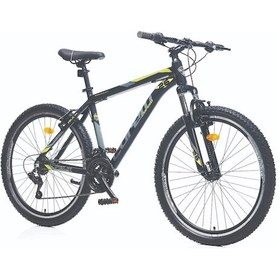 Resim Corelli Felix 3.0 - 15'' Kadro - 26 Jant - Dağ Bisikleti - Siyah - Sarı / Gri Sarı / Gri 