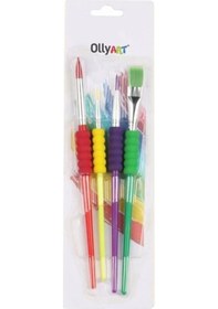 Resim Ollyart Blisterli Fırça Seti 4 Lü LN-3204 