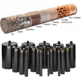 Resim Rems Elmas Tipli Karot Ucu 132 x 420 x UNC 1/4 