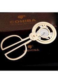 Resim Cohiba Gold 3 Bıçaklı Puro Makası - Tr820 