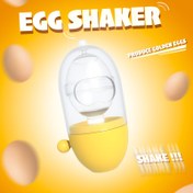 Resim Manuel Yumurta Çırpıcı - 8 Saniyede Hazır, Gıda Güvenli ABS Malzeme, Tek Dokunuşlu Düğme ve Çekmeli Sap ile Kabartmalı Meringue & Kek Hamuru İçin, Elektriksiz, Ev ve Kamp için Kompakt Tasarım 