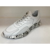 Resim LUCIANO BELLINI Gerçek Deri Erkek Beyaz Sneaker 