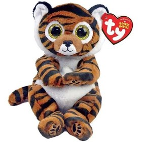 Resim Ty Oturan Peluş Kaplan Clawdia 20 Cm Turuncu 