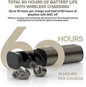 Resim Creative Outlier Pro True Wireless Sweatproof Kulak İçi Kulaklık, Hibrit Aktif Gürültü Engelleme, Ortam Modu, 6X Mikrofon, Kablosuz Şarj, 60 Saat Pil Ömrü/Şarj başına 15 Saat 