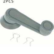 Resim Dashanshop 2 Adet Gri Manuel Araç Cam Kolu Sol Taraf Dayanıklı Tasarım Çeşitli Modeller 