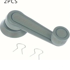 Resim Dashanshop 2 Adet Gri Manuel Araç Cam Kolu Sol Taraf Dayanıklı Tasarım Çeşitli Modeller 